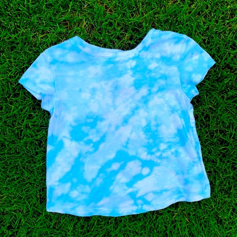 Kids Tie-Dye Tee Blue